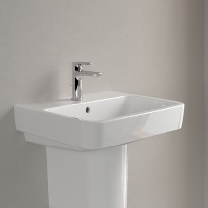 Villeroy & Boch 4A415501 - Väggmonterat tvättställ O.NOVO 55x46 cm keramik/vit