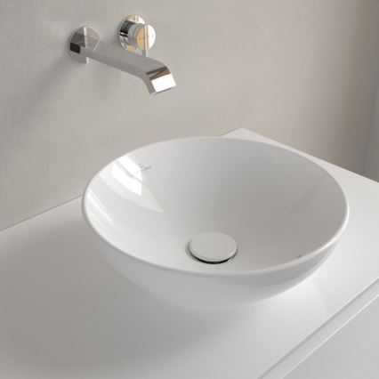 Villeroy & Boch 4A450001 - Handfat för bänkskiva LOOP&FRIENDS Ø 38 cm keramik/vit