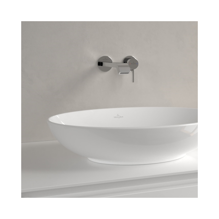 Villeroy & Boch 4A470001 - Tvättställ för bänkskiva LOOP&FRIENDS 56x38 cm keramik/vit