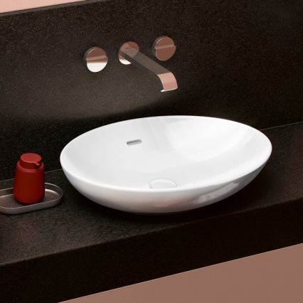 Villeroy & Boch 4A470001 - Tvättställ för bänkskiva LOOP&FRIENDS 56x38 cm keramik/vit