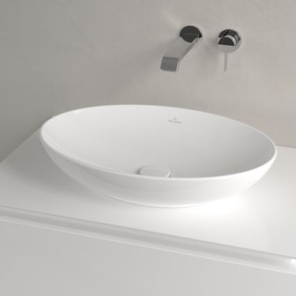 Villeroy & Boch 4A470101 - Tvättställ för bänkskiva LOOP&FRIENDS 56x38 cm keramik/vit