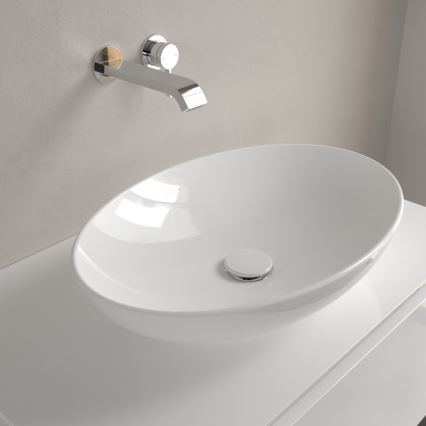 Villeroy & Boch 4A470101 - Tvättställ för bänkskiva LOOP&FRIENDS 56x38 cm keramik/vit