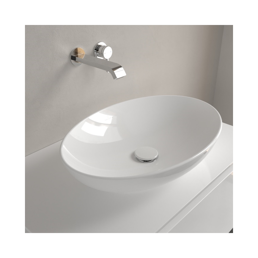 Villeroy & Boch 4A470101 - Tvättställ för bänkskiva LOOP&FRIENDS 56x38 cm keramik/vit