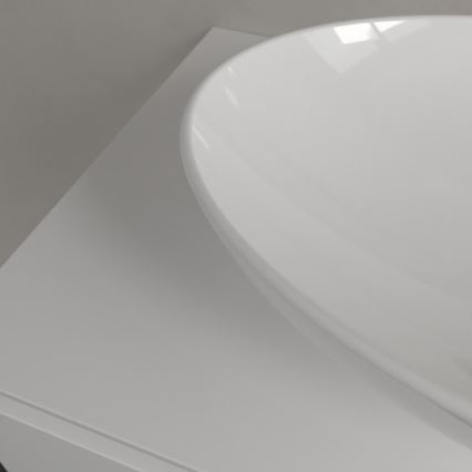 Villeroy & Boch 4A470101 - Tvättställ för bänkskiva LOOP&FRIENDS 56x38 cm keramik/vit