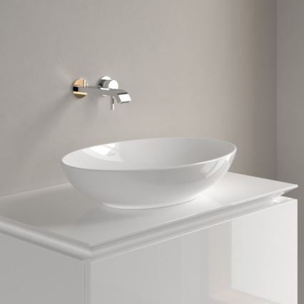 Villeroy & Boch 4A4701R1 - Toppmonterat handfat LOOP&FRIENDS 56 x 38 cm keramik/vit