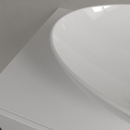 Villeroy & Boch 4A4701R1 - Toppmonterat handfat LOOP&FRIENDS 56 x 38 cm keramik/vit