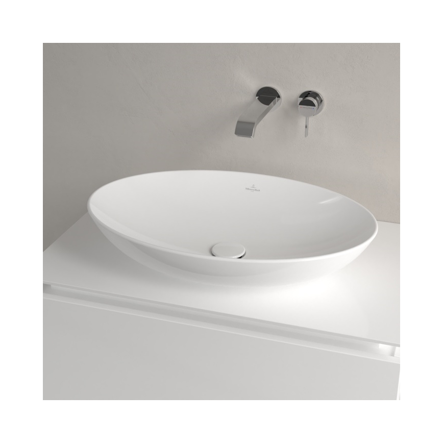 Villeroy & Boch 4A480001 - Tvättställ för bänkskiva LOOP&FRIENDS 62x42 cm keramik/vit