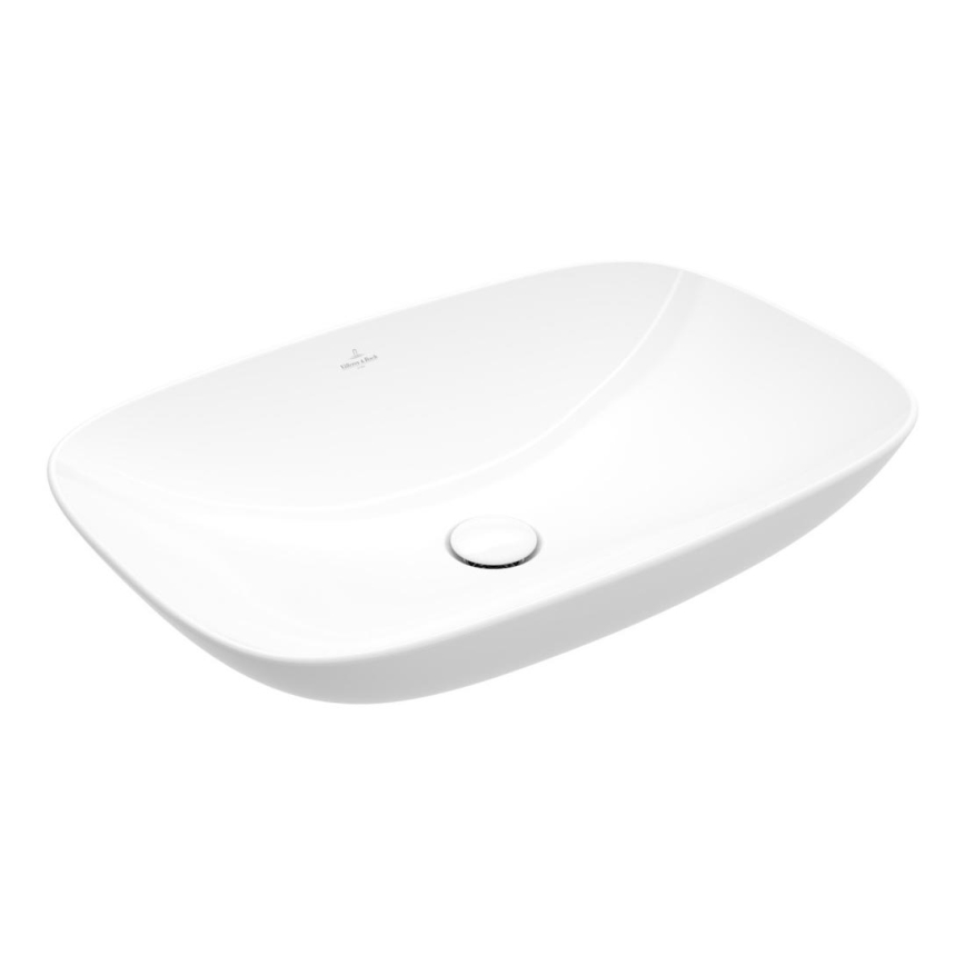 Villeroy & Boch 4A490001 - LOOP&FRIENDS tvättställ för bänkskiva 56x38 cm keramik/vit