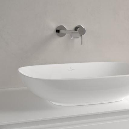 Villeroy & Boch 4A490001 - LOOP&FRIENDS tvättställ för bänkskiva 56x38 cm keramik/vit