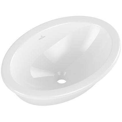 Villeroy & Boch 4A540001 - Infällt tvättställ LOOP&FRIENDS 48,5x32,5 cm keramik/vit