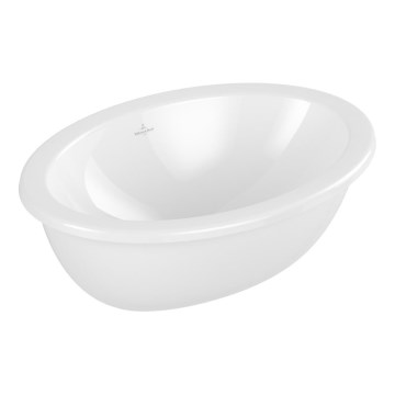 Villeroy & Boch 4A540001 - Infällt tvättställ LOOP&FRIENDS 48,5x32,5 cm keramik/vit
