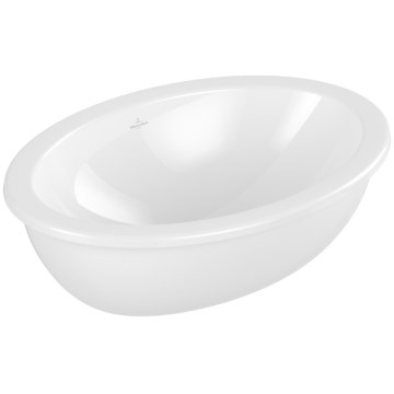 Villeroy & Boch 4A550001 - Infällt tvättställ LOOP&FRIENDS 56x38 cm keramik/vit