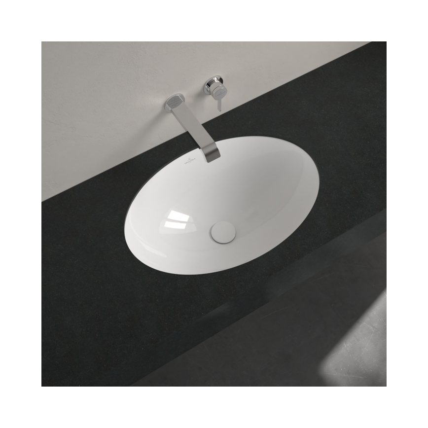 Villeroy & Boch 4A550001 - Infällt tvättställ LOOP&FRIENDS 56x38 cm keramik/vit