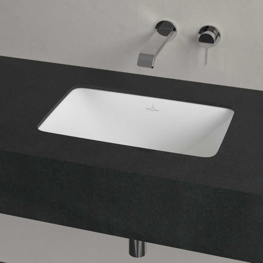 Villeroy & Boch 4A560001 - Infällt tvättställ LOOP&FRIENDS 45x28 cm keramik/vit
