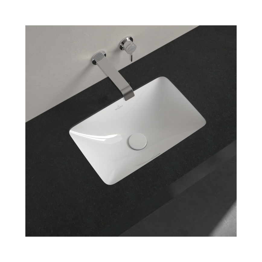 Villeroy & Boch 4A5600R1 - Infällt tvättställ LOOP&FRIENDS 45x28 cm keramik/vit