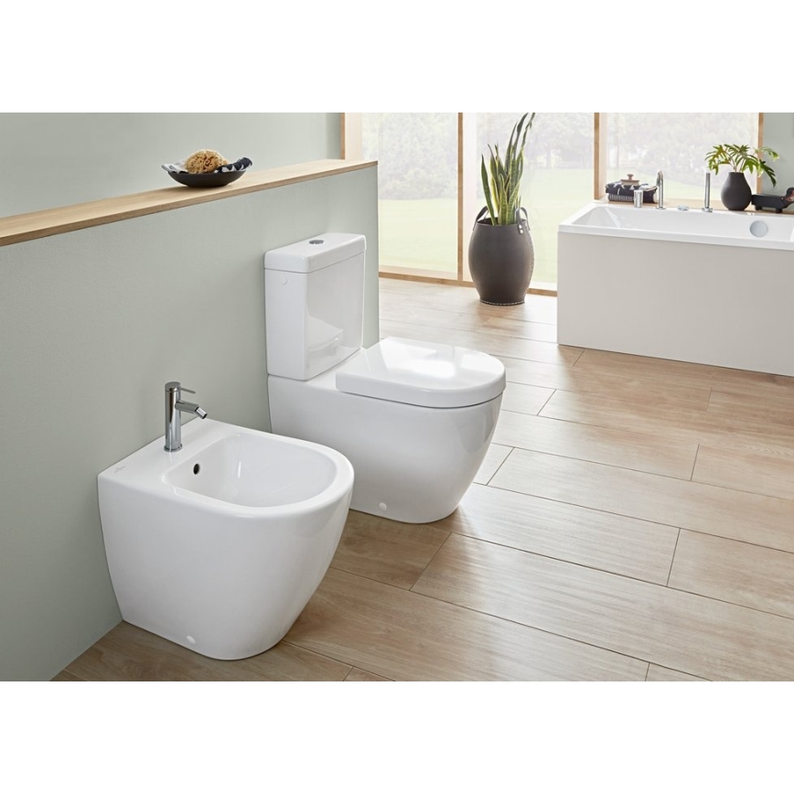 Villeroy & Boch 54000001 - Väggmonterad bidé SUBWAY 2.0 37x56 cm keramik/vit