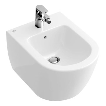 Villeroy & Boch 540000R1 - Väggmonterad bidé SUBWAY 2.0 37 x 56,5 cm keramik/vit