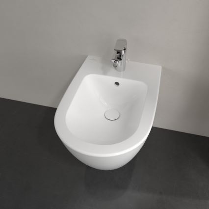 Villeroy & Boch 540000R1 - Väggmonterad bidé SUBWAY 2.0 37 x 56,5 cm keramik/vit