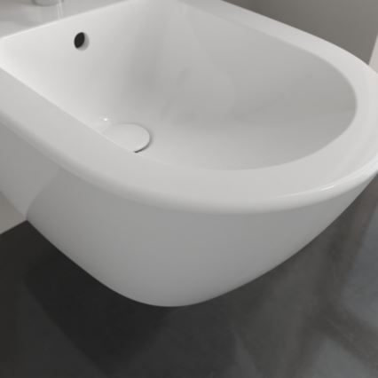 Villeroy & Boch 540000R1 - Väggmonterad bidé SUBWAY 2.0 37 x 56,5 cm keramik/vit
