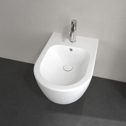 Villeroy & Boch 54050001 - Väggmonterad bidé AVENTO keramik/vit