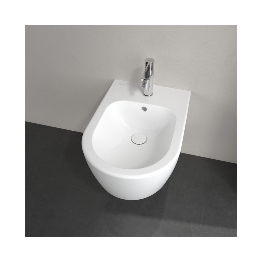 Villeroy & Boch 54050001 - Väggmonterad bidé AVENTO keramik/vit