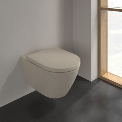 Villeroy & Boch 5614R0AM - Vägghängd WC SUBWAY 2.0 keramik/beige