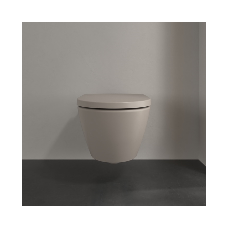 Villeroy & Boch 5614R0AM - Vägghängd WC SUBWAY 2.0 keramik/beige