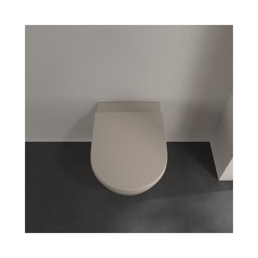 Villeroy & Boch 5614R0AM - Vägghängd WC SUBWAY 2.0 keramik/beige