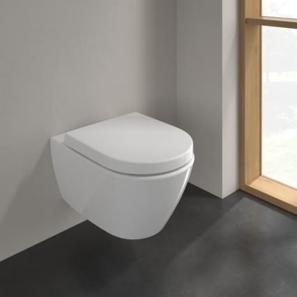 Villeroy & Boch 5614R0R1 - Vägghängd WC SUBWAY 2.0 keramik/vit