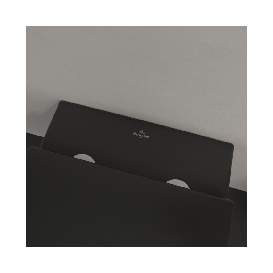 Villeroy & Boch 5614R0R7 - Vägghängd WC SUBWAY keramik/svart