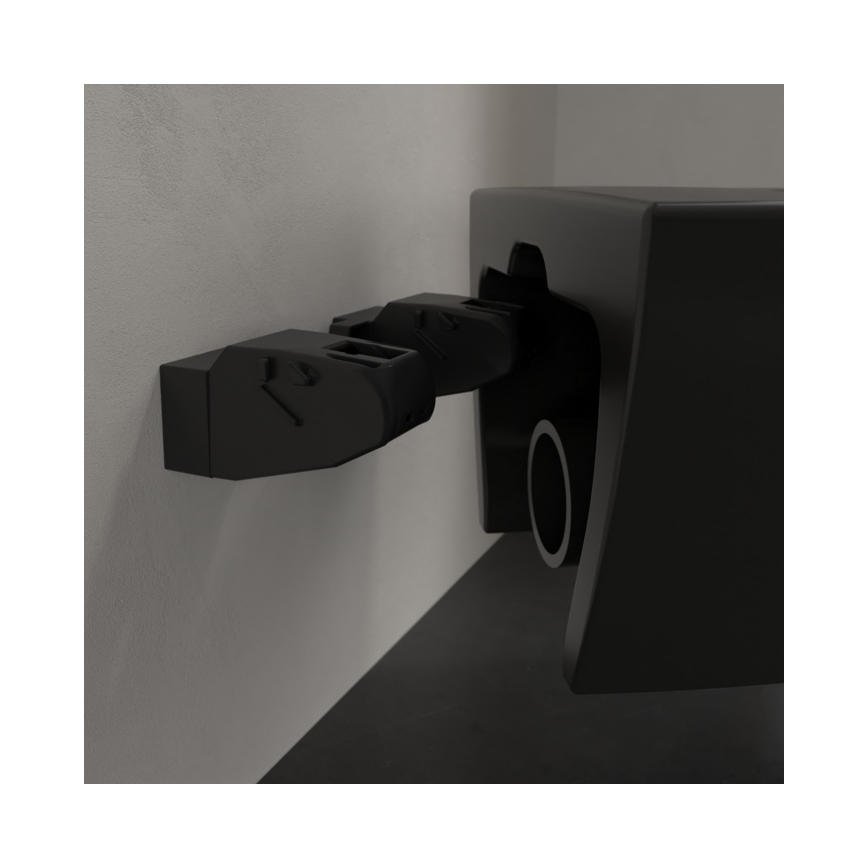 Villeroy & Boch 5614R0R7 - Vägghängd WC SUBWAY keramik/svart