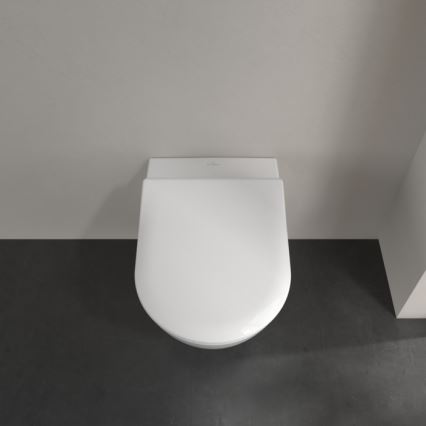 Villeroy & Boch 5614R201 - Vägghängd WC-stol med SoftClose-sits SUBWAY 2.0 keramik/vit