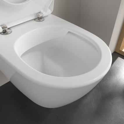 Villeroy & Boch 5614R201 - Vägghängd WC-stol med SoftClose-sits SUBWAY 2.0 keramik/vit
