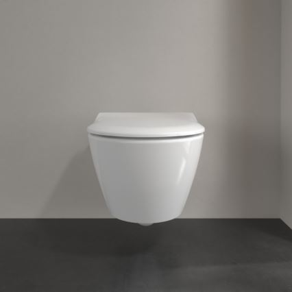 Villeroy & Boch 5614R2R1 - Väggmonterad WC med SoftClose-sits SUBWAY 2.0 keramik/vit