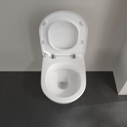 Villeroy & Boch 5614R2R1 - Väggmonterad WC med SoftClose-sits SUBWAY 2.0 keramik/vit