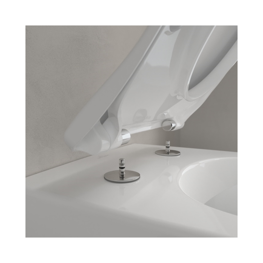 Villeroy & Boch 5614R2R1 - Väggmonterad WC med SoftClose-sits SUBWAY 2.0 keramik/vit