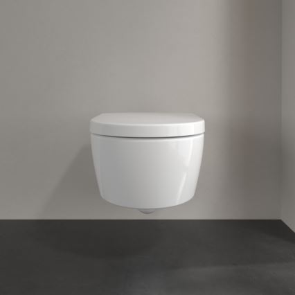 Villeroy & Boch 5656HRR1 - Vägghängd WC med AVENTO SoftClose-sits, keramik/vit