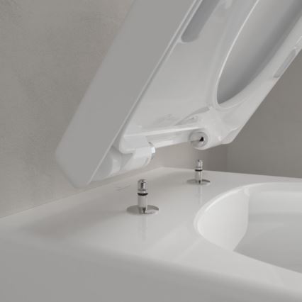 Villeroy & Boch 5656HRR1 - Vägghängd WC med AVENTO SoftClose-sits, keramik/vit