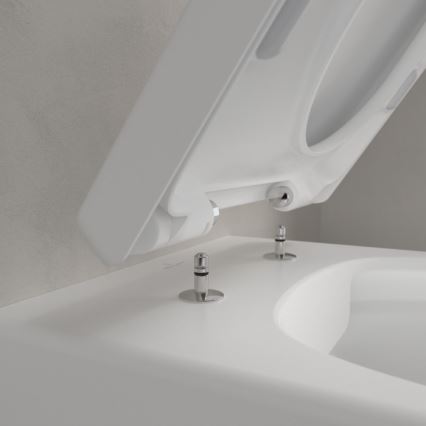 Villeroy & Boch 5656HRRW - Vägghängd WC med SoftClose-sits AVENTO, keramik/vit