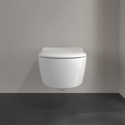 Villeroy & Boch 5656RS01 - Vägghängd WC med AVENTO SoftClose-sits, keramik/vit