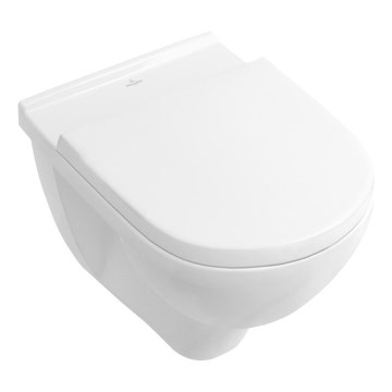 Villeroy & Boch 5660HR01 - Väggmonterad WC med SoftClose-sits O.NOVO keramik/vit