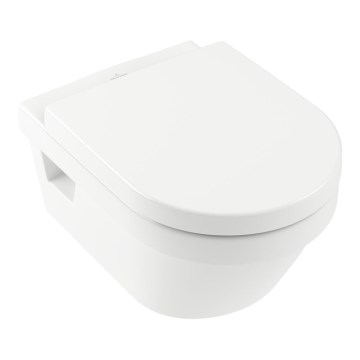 Villeroy & Boch 5684HR01 - Vägghängd WC med SoftClose-toalettsits ARCHITECTURA keramik/vit