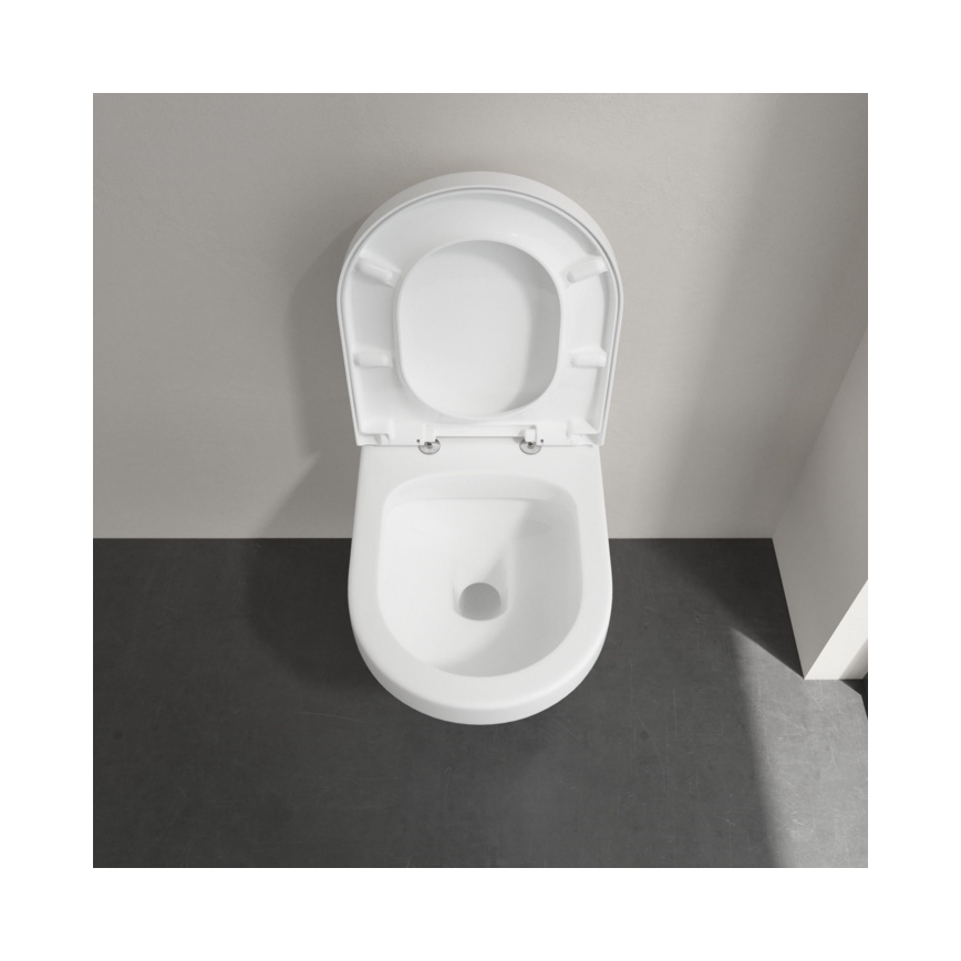 Villeroy & Boch 5684HRR1 - Vägghängd WC med SoftClose-sits ARCHITECTURA keramik/vit