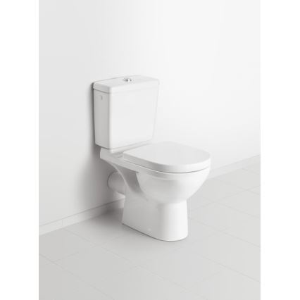 Villeroy & Boch 5760G101 - Spolcistern för kombi-WC O.NOVO, bak-/sidoinlopp, vit