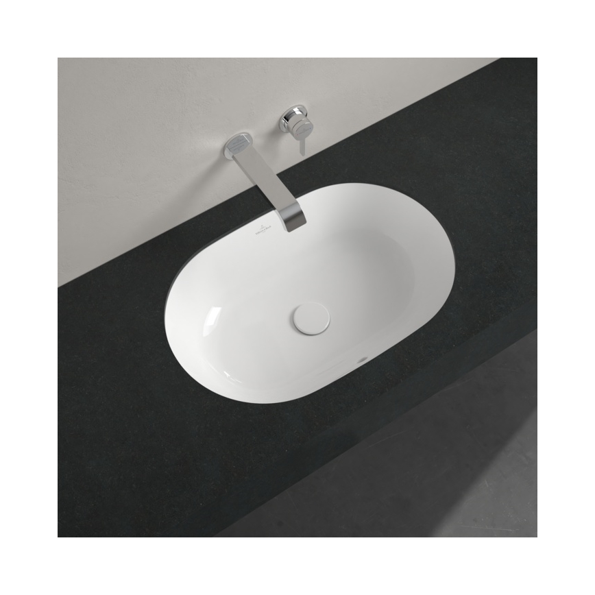 Villeroy & Boch 5A766001 - Infällt tvättställ ARCHITECTURA 57 x 37,5 cm keramik/vit