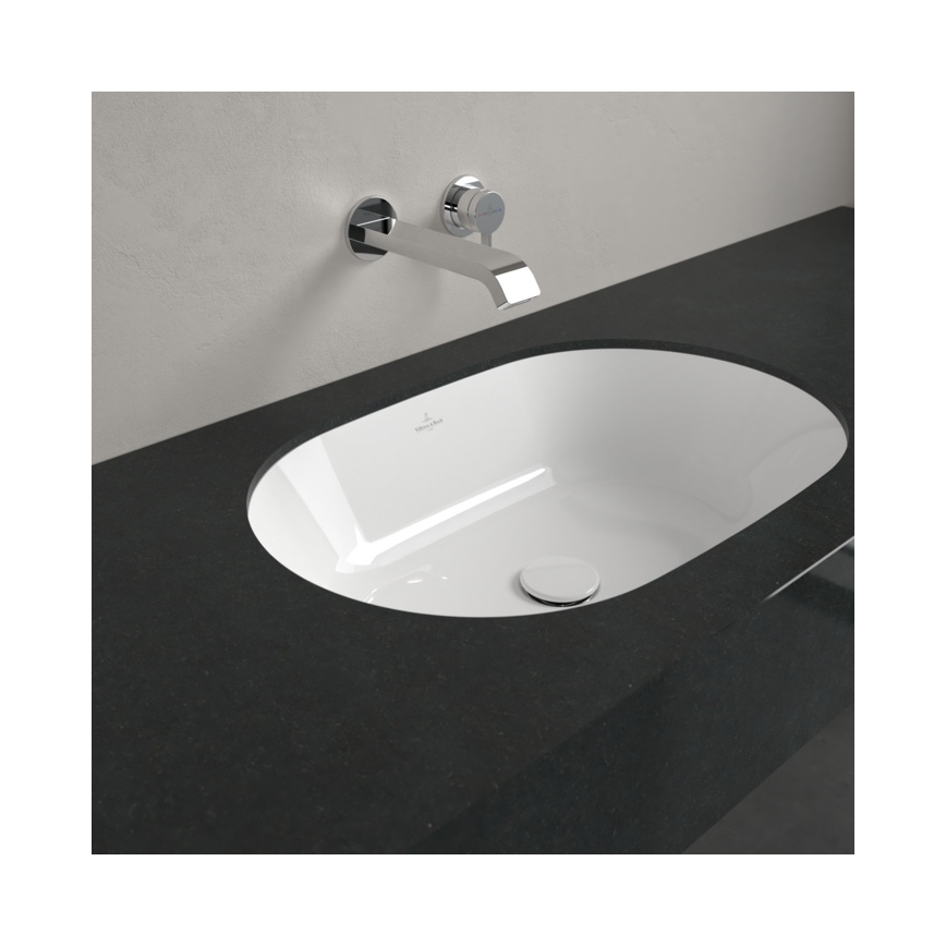 Villeroy & Boch 5A766001 - Infällt tvättställ ARCHITECTURA 57 x 37,5 cm keramik/vit