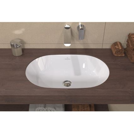 Villeroy & Boch 5A766001 - Infällt tvättställ ARCHITECTURA 57 x 37,5 cm keramik/vit