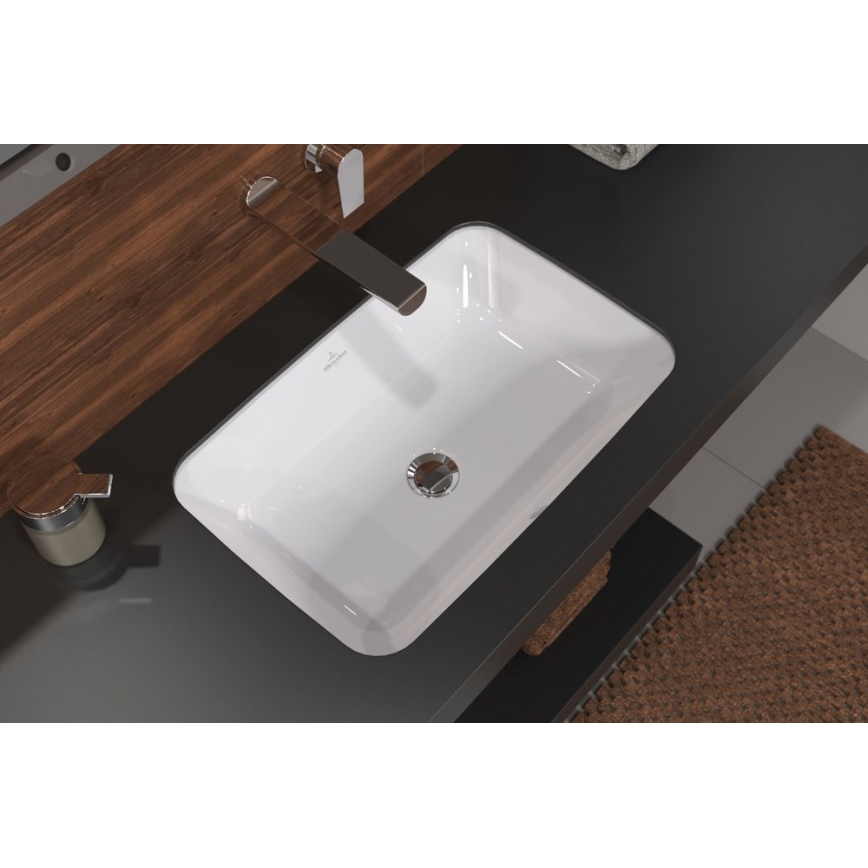 Villeroy & Boch 5A776001 - Infällt handfat ARCHITECTURA 57x37 keramik/vit