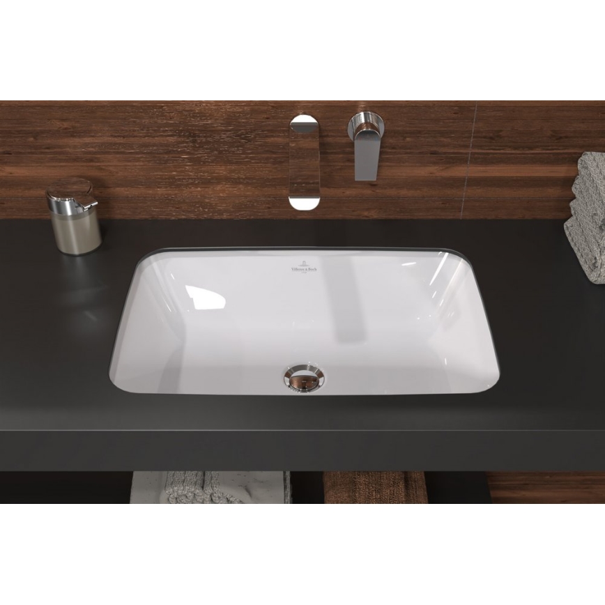 Villeroy & Boch 5A776101 - Infällt tvättställ ARCHITECTURA 57x37 cm keramik/vit