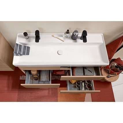 Villeroy & Boch 680800RW - Tvättställsavlopp vit/blank krom